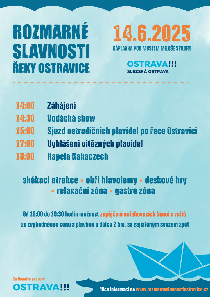 Rozmarné slavnosti řeky Ostravice